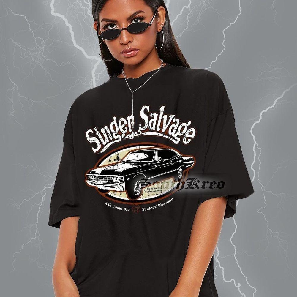 Singer Salvage Winchester Brother Supernatural Bros Vuitino Shirt Singer Salvage Winchester Brother Supernatural Bros Vuitino Shirt